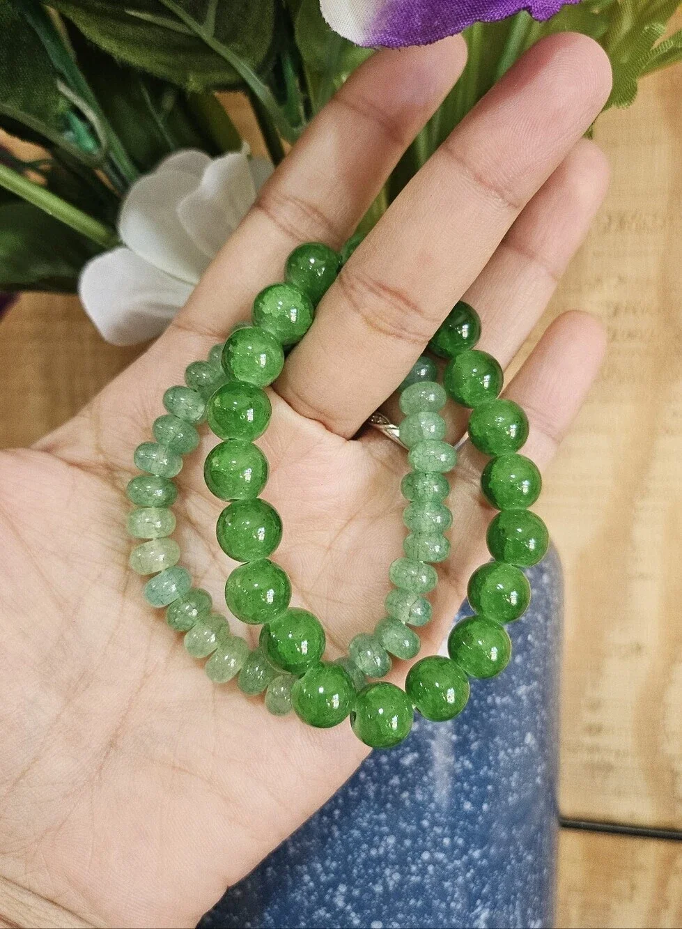 2PCS Natural Stone Bracelet